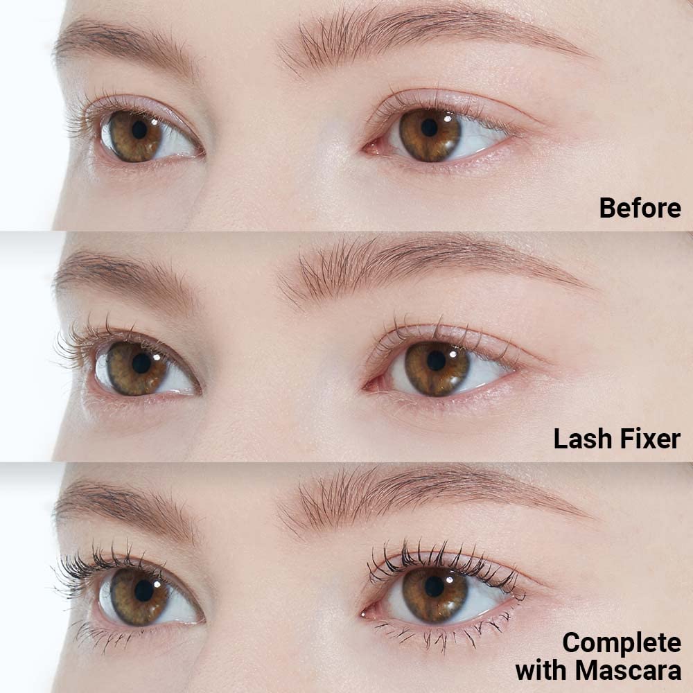 ETUDE Dr. Mascara Fixer evita la caída del rizo con capa suave.
