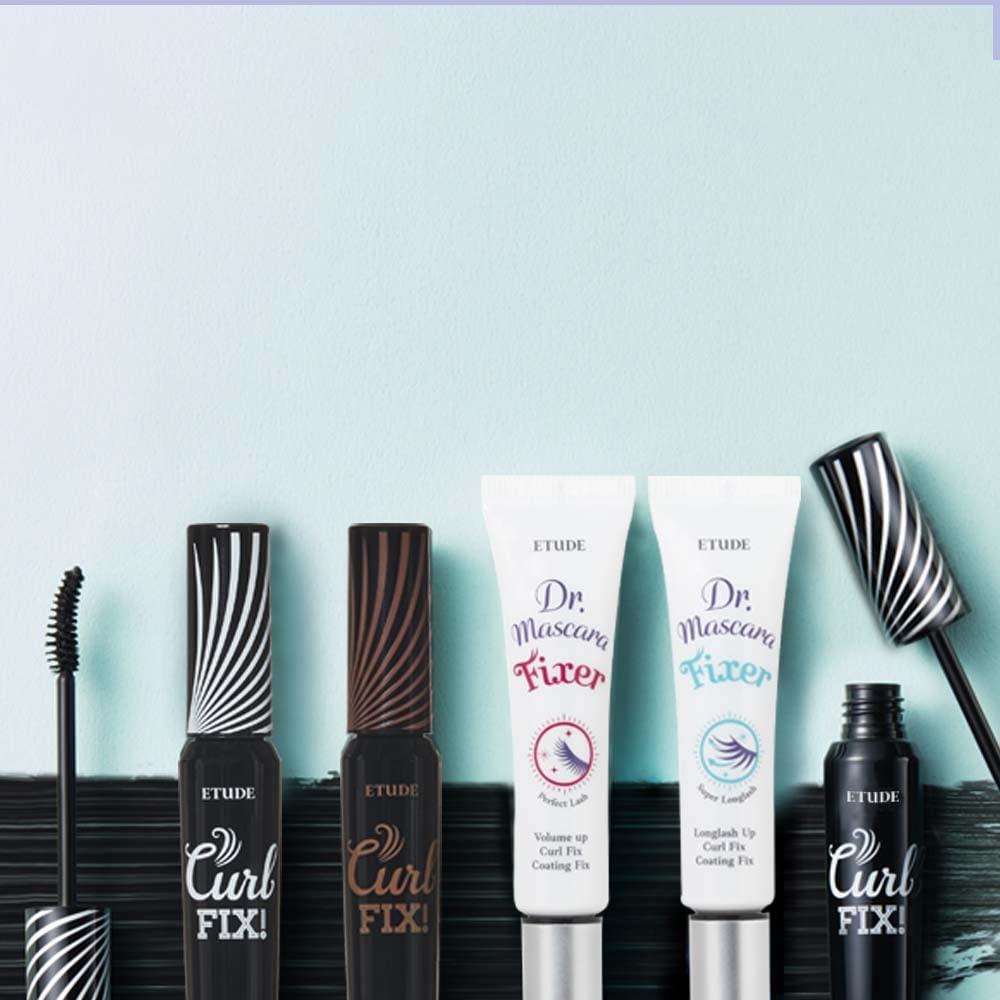 ETUDE Dr. Mascara Fixer uso previo a la máscara para fijación adicional.