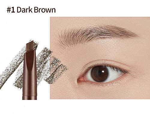 Textura cremosa de ETUDE Drawing Eye Brow facilita retoques suaves.