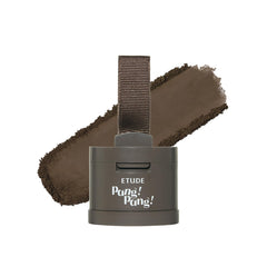 ETUDE Hair Pang Pang bottle close-up shows natural brown tones for versatile coverage