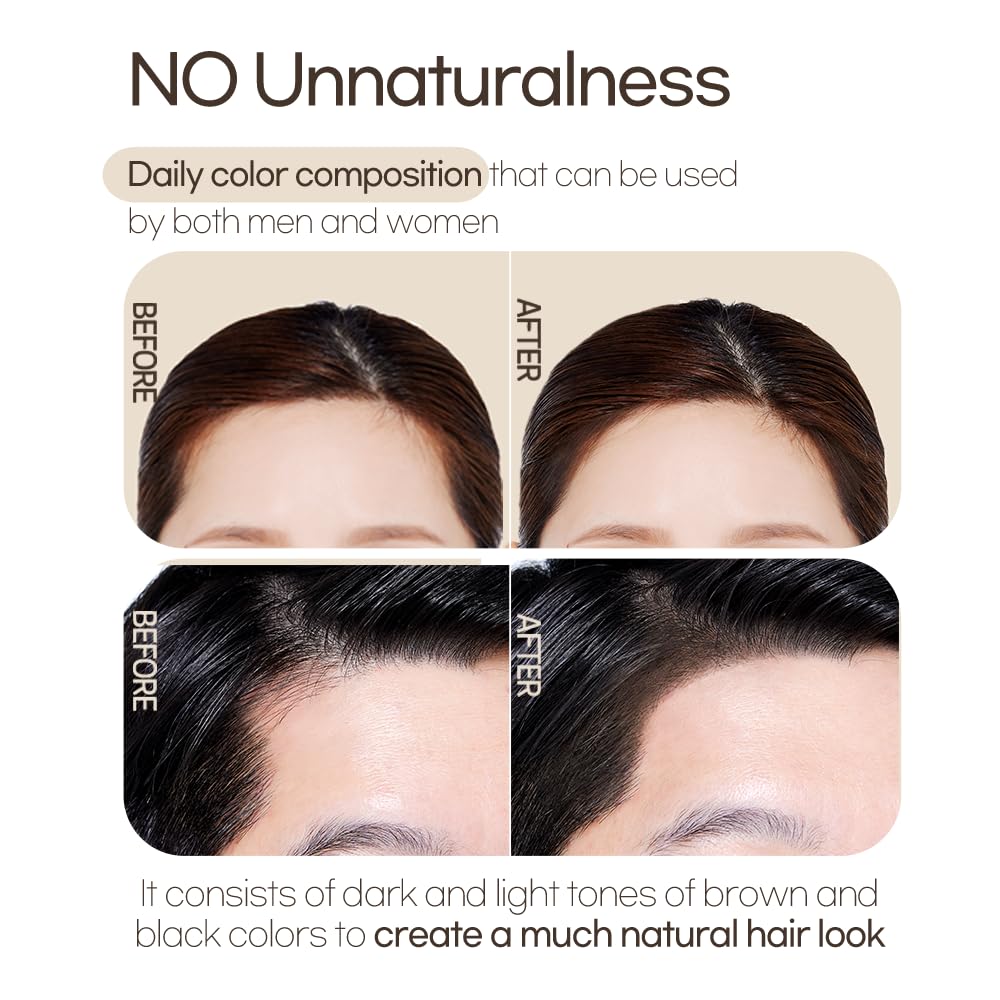 ETUDE Hair Pang Pang eyebrow color coverage for natural-looking definition