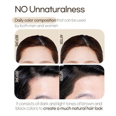 ETUDE Hair Pang Pang eyebrow color coverage for natural-looking definition