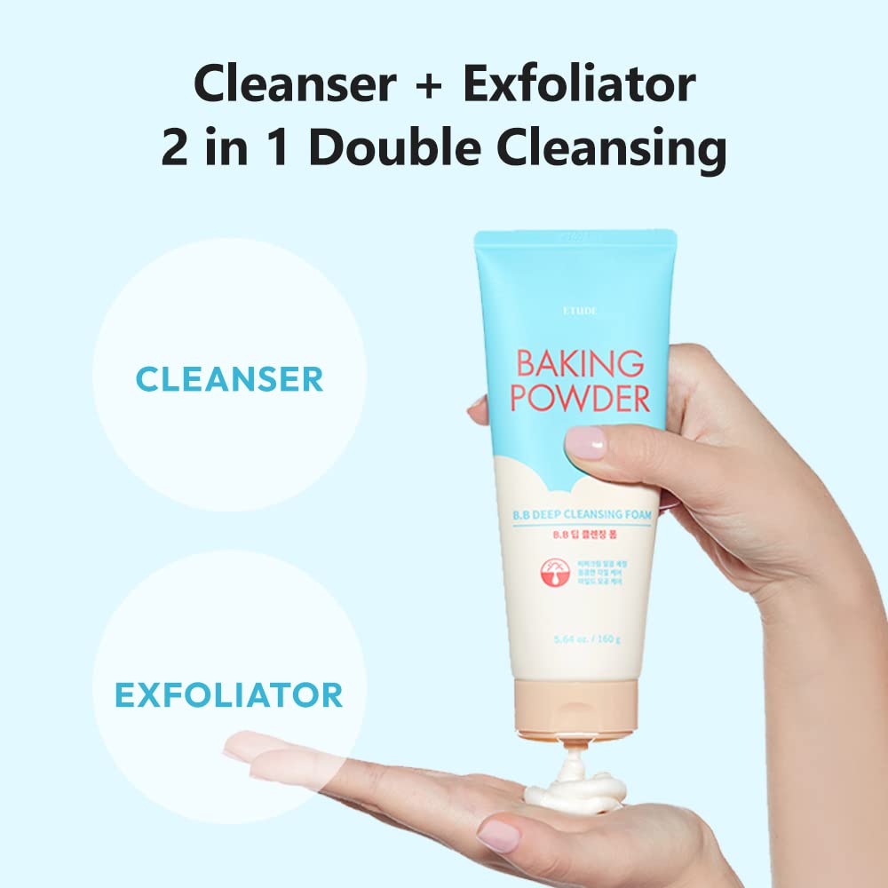 ETUDE limpiador 2 en 1 para maquillaje e impurezas, ideal para rutina diaria