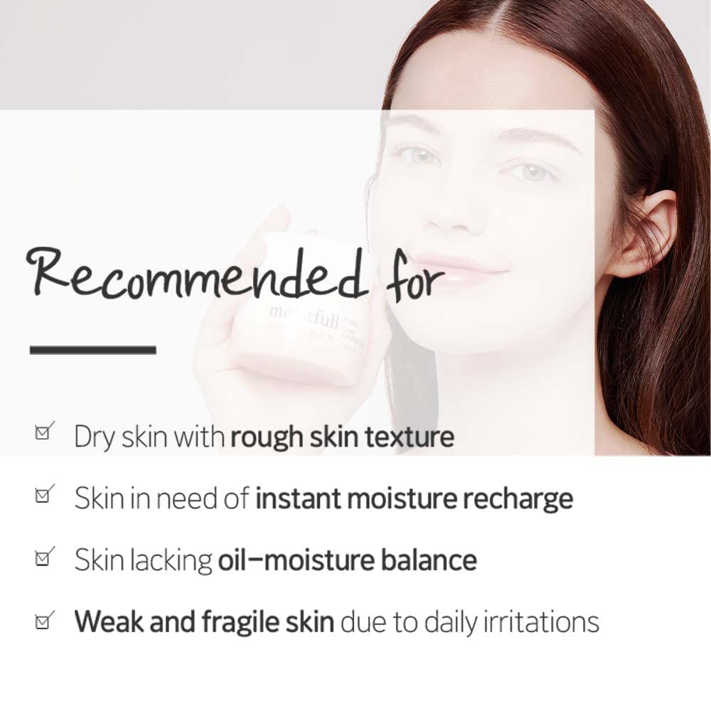 Macadamia oil nourishes skin with ETUDE Moistfull Cream.