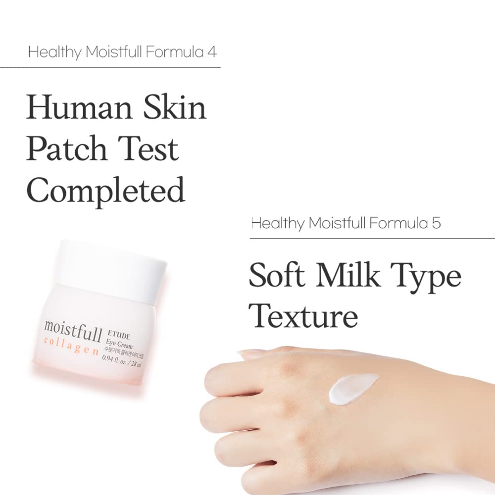 ETUDE Moistfull Collagen sin 8 ingredientes agresivos, cuidado suave para piel sensible