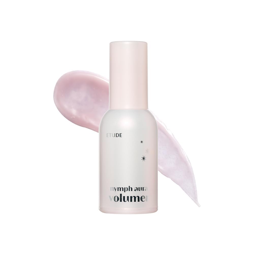 ETUDE Nymph Aura Volumer, bote vertido, brillo natural tipo piel de vidrio