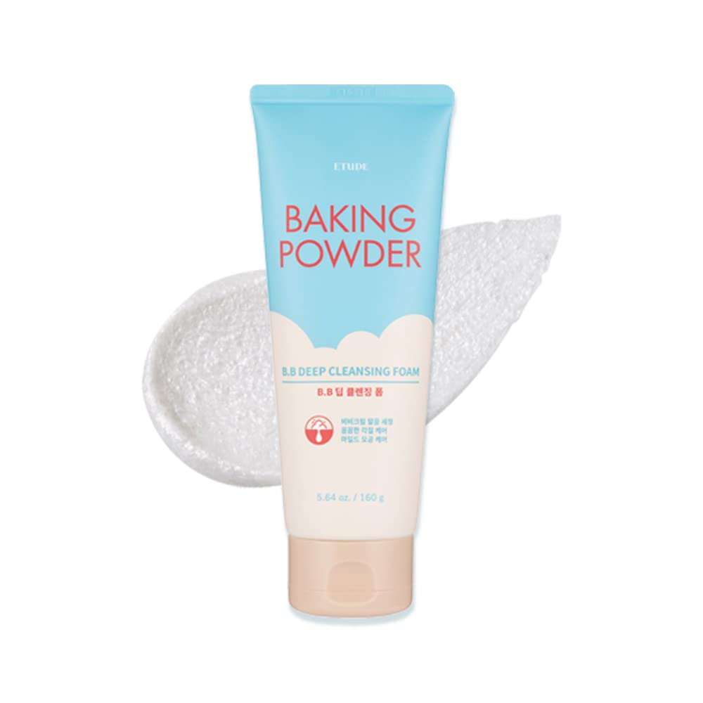 ETUDE muestra envase con espuma cremosa para limpieza facial diaria