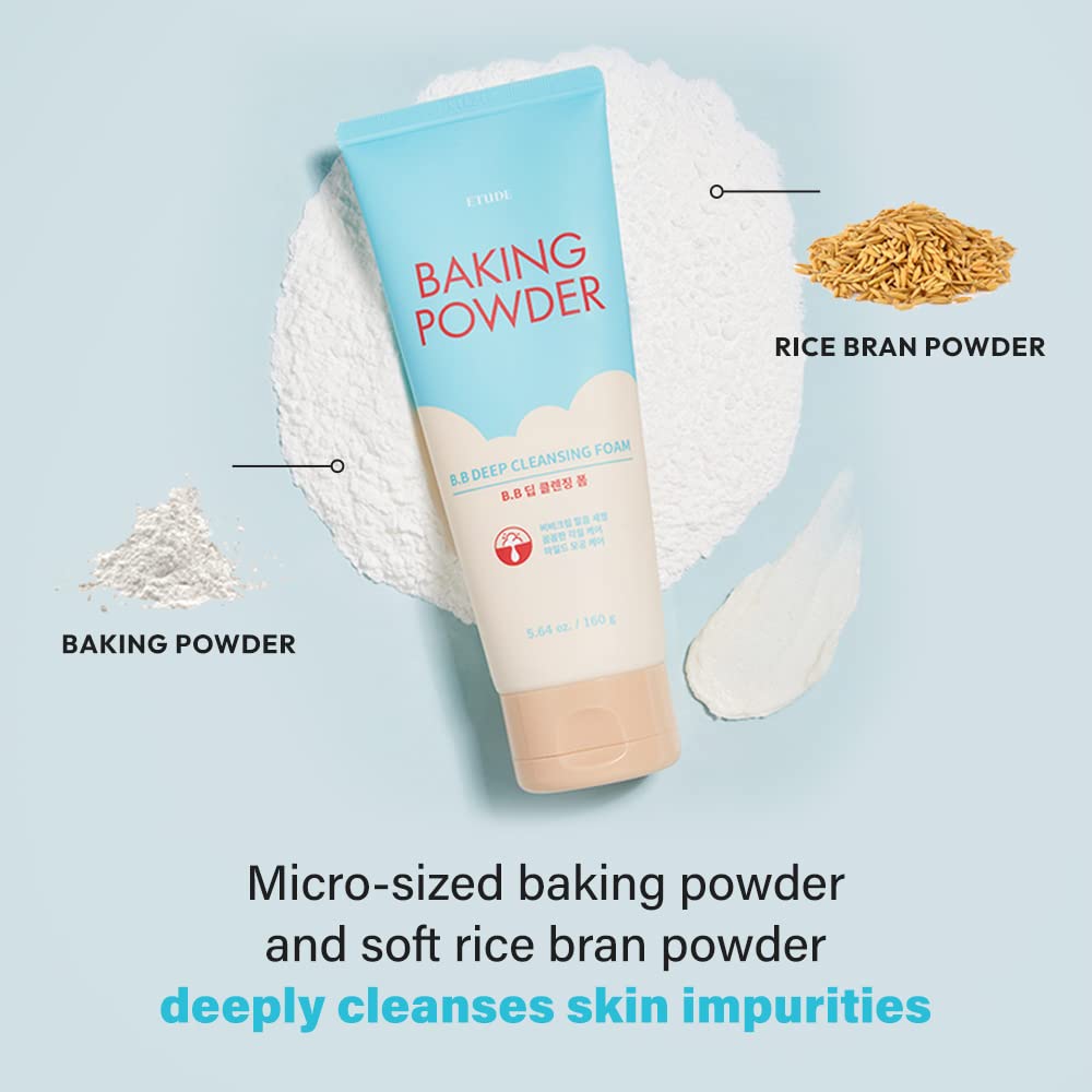 ETUDE salvado de arroz exfoliante suave que cuida la piel durante la limpieza