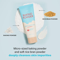ETUDE salvado de arroz exfoliante suave que cuida la piel durante la limpieza