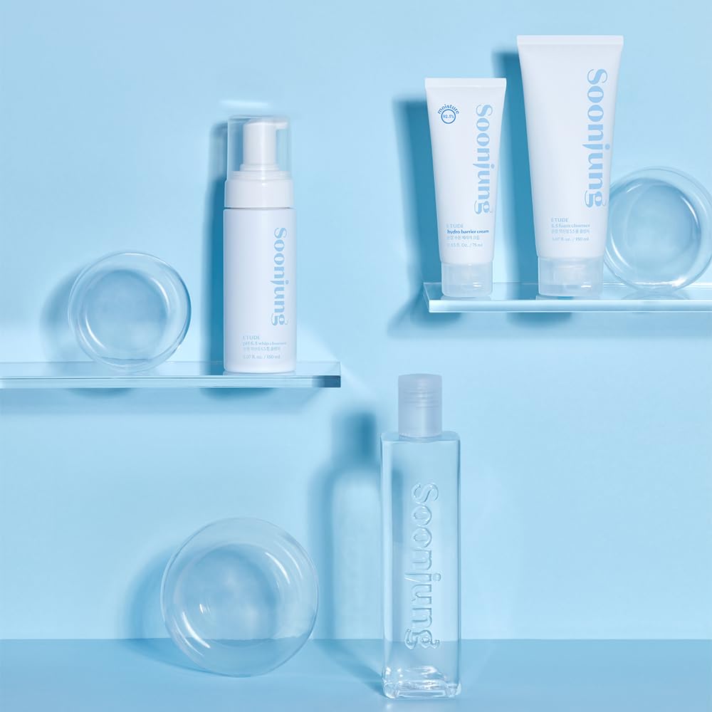 ETUDE SoonJung bottle and pump setup showcases easy, mess-free daily use