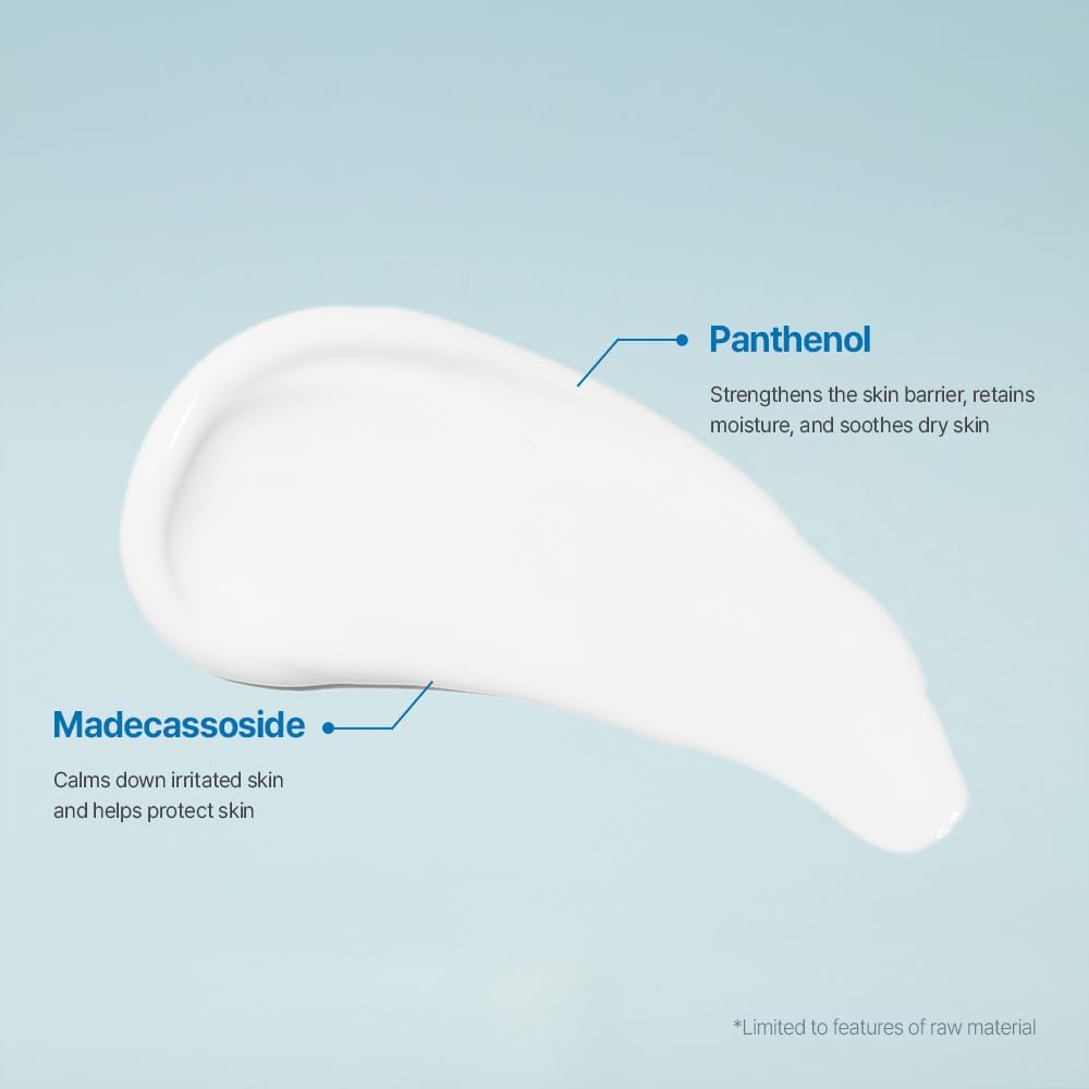 ETUDE SoonJung panthenoside-madecassoside ingredients close-up for skin-support benefits.