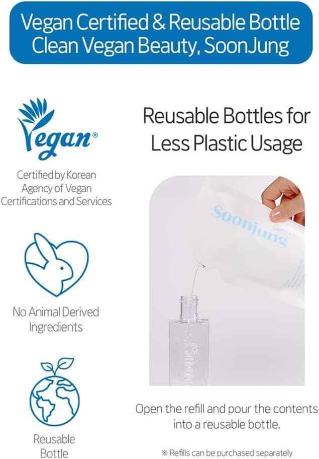 Tónico ETUDE SoonJung Toner, uso diario para piel sensible