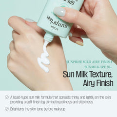 ETUDE Sunprise as a makeup base delivering glow and ready for flawless makeup.
