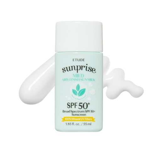 ETUDE Sunprise texture close-up showing milky lightweight feel for daily use
