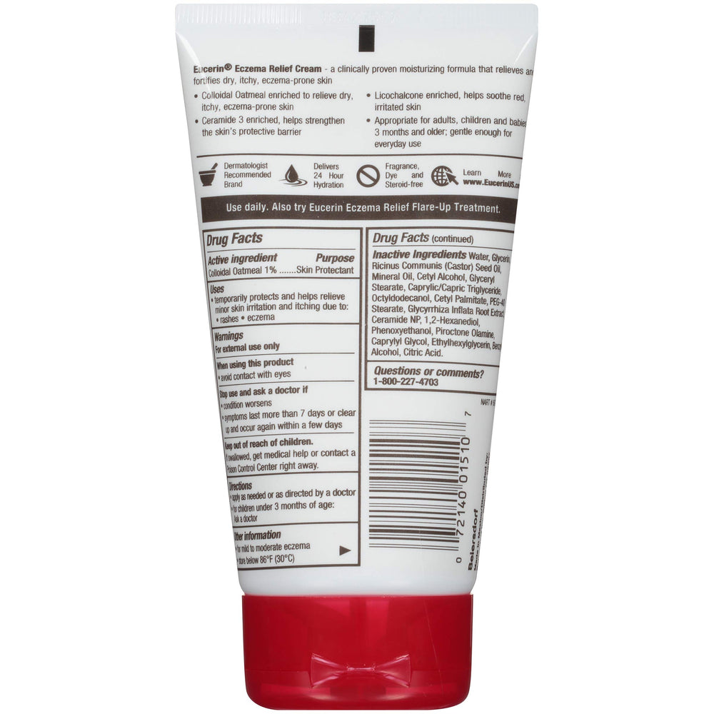 Conjunto de cuidado Eucerin para piel sensible y propensa a eczema