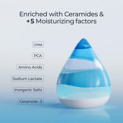 Aplicación diaria de Eucerin Advanced Repair en manos y brazos