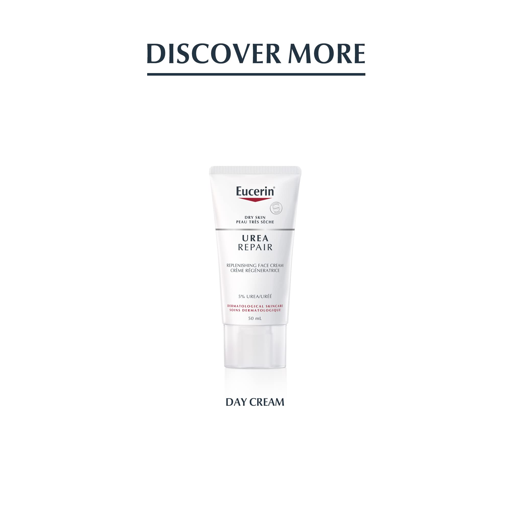 Eucerin bottle cap close-up highlighting hygienic dispensing.