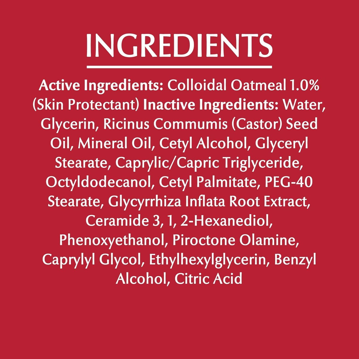 Avena coloidal en crema para protección cutánea
