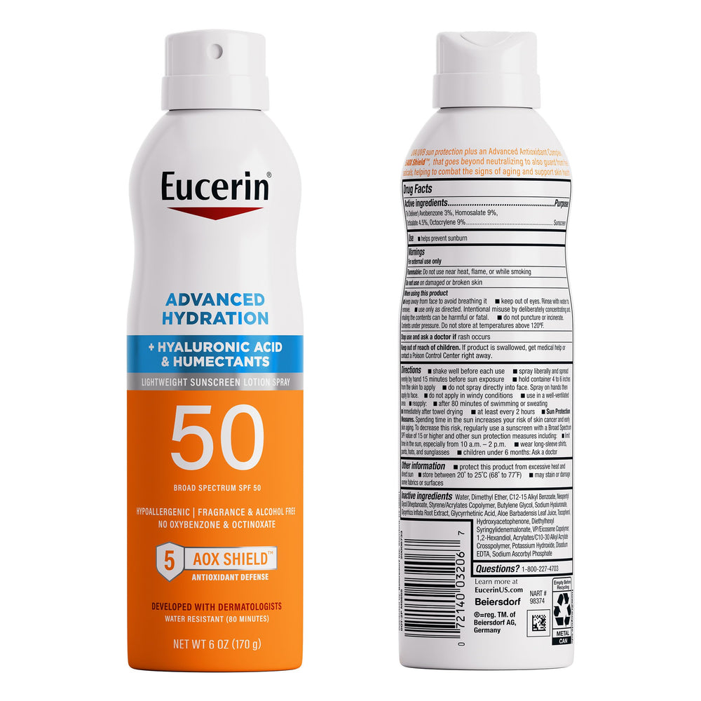 Eucerin desarrollado con dermatólogos para piel delicada.