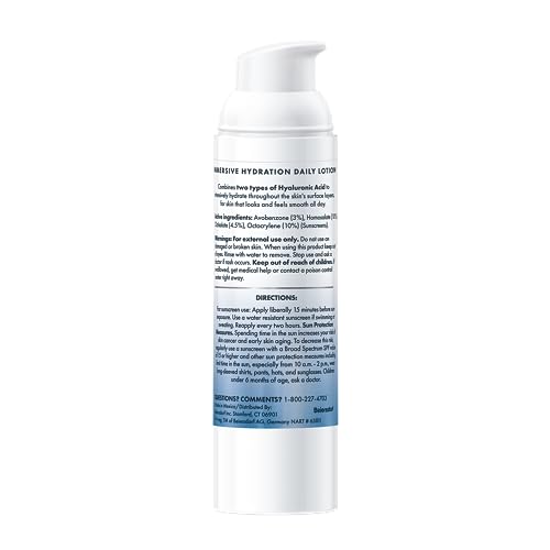 Eucerin Face Immersive Hydration lotion label closeup emphasizes fragrance-free, skin-friendly formula.