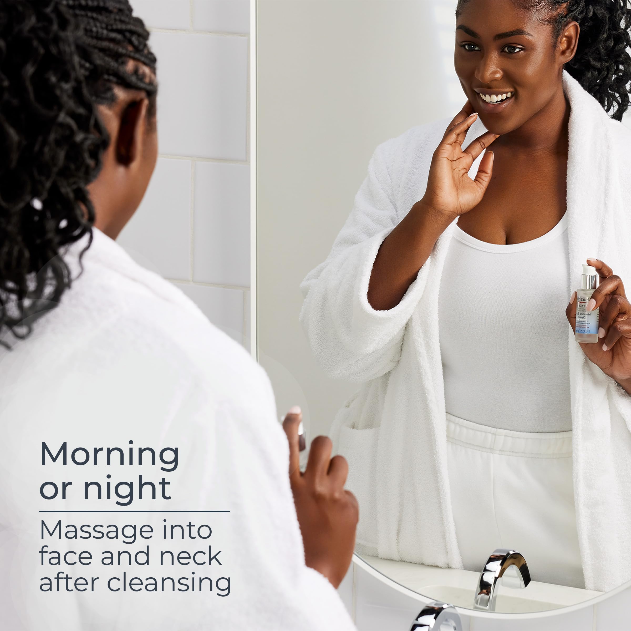 Fragrance element of Eucerin Immersive Hydration Serum indicates skin-friendly scent