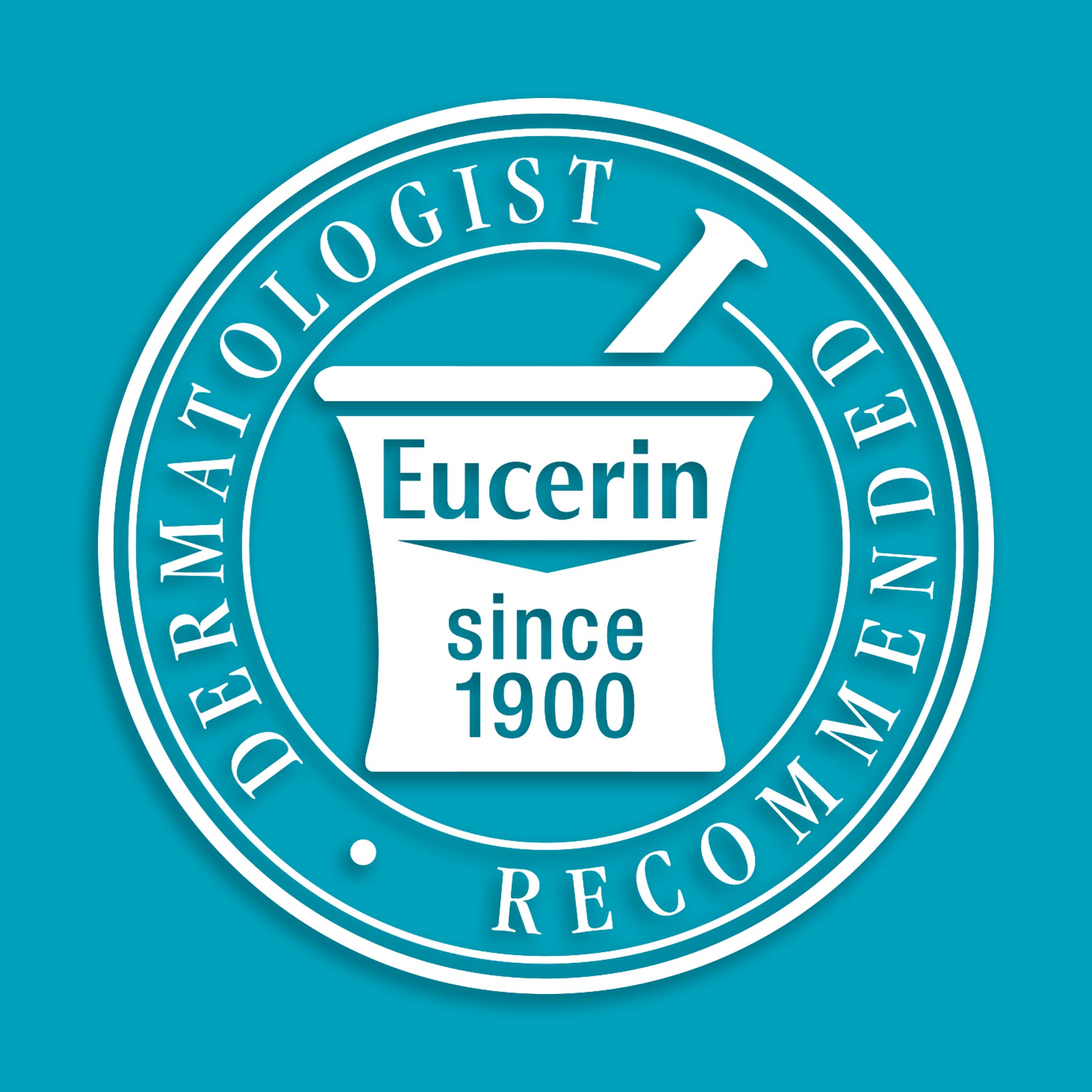 Versatile Eucerin balm for hands and feet care.