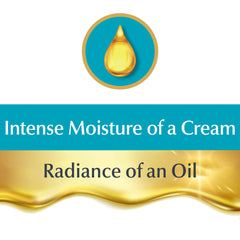 Texture of Eucerin balm during application shows smooth melt-in feel.