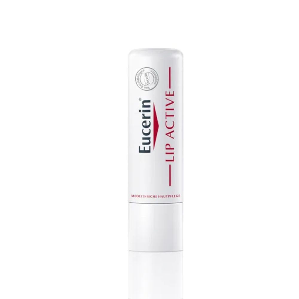 Eucerin Labial Protección Activa en barra, textura suave para labios sensibles