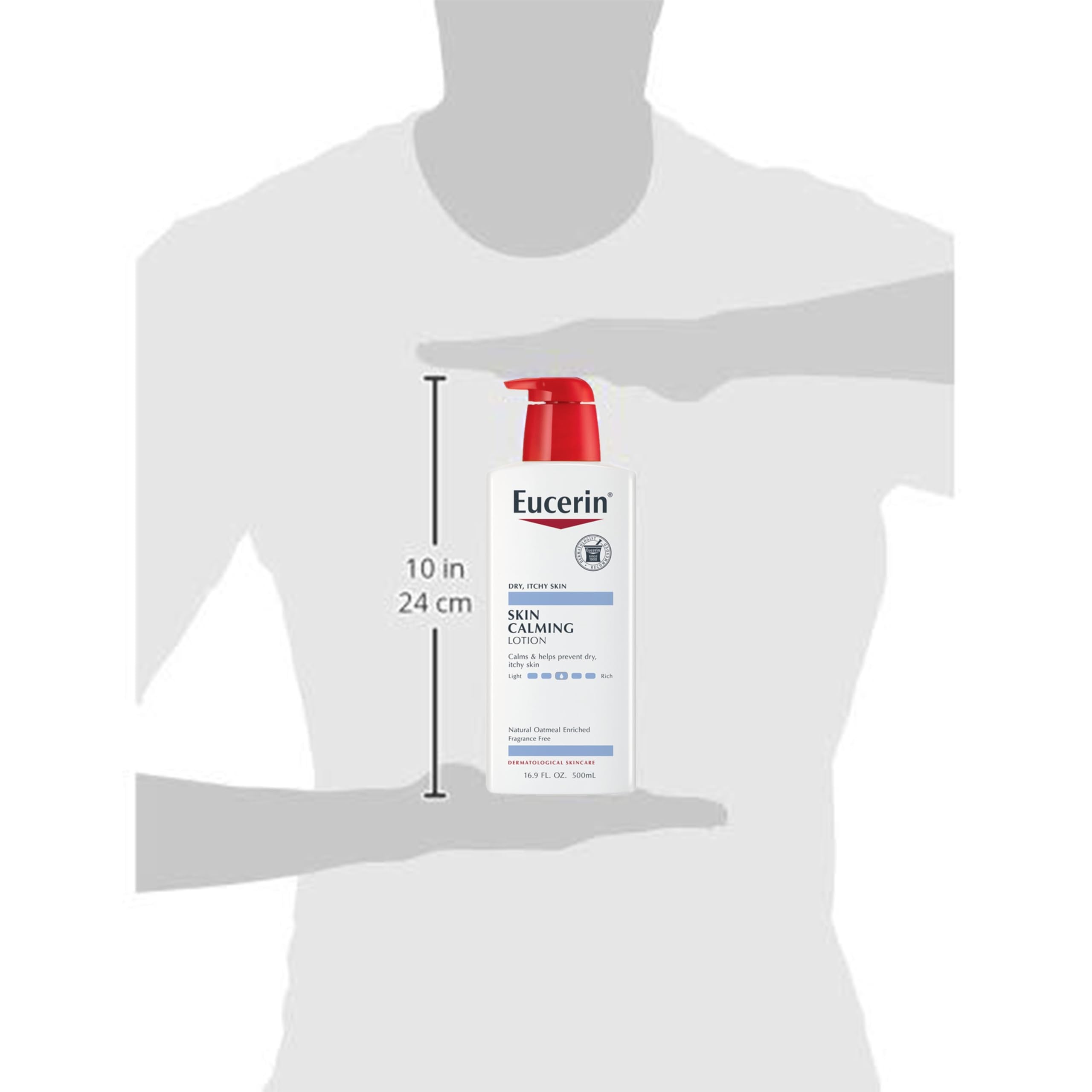 Loción humectante de Eucerin con humedad de 24 horas