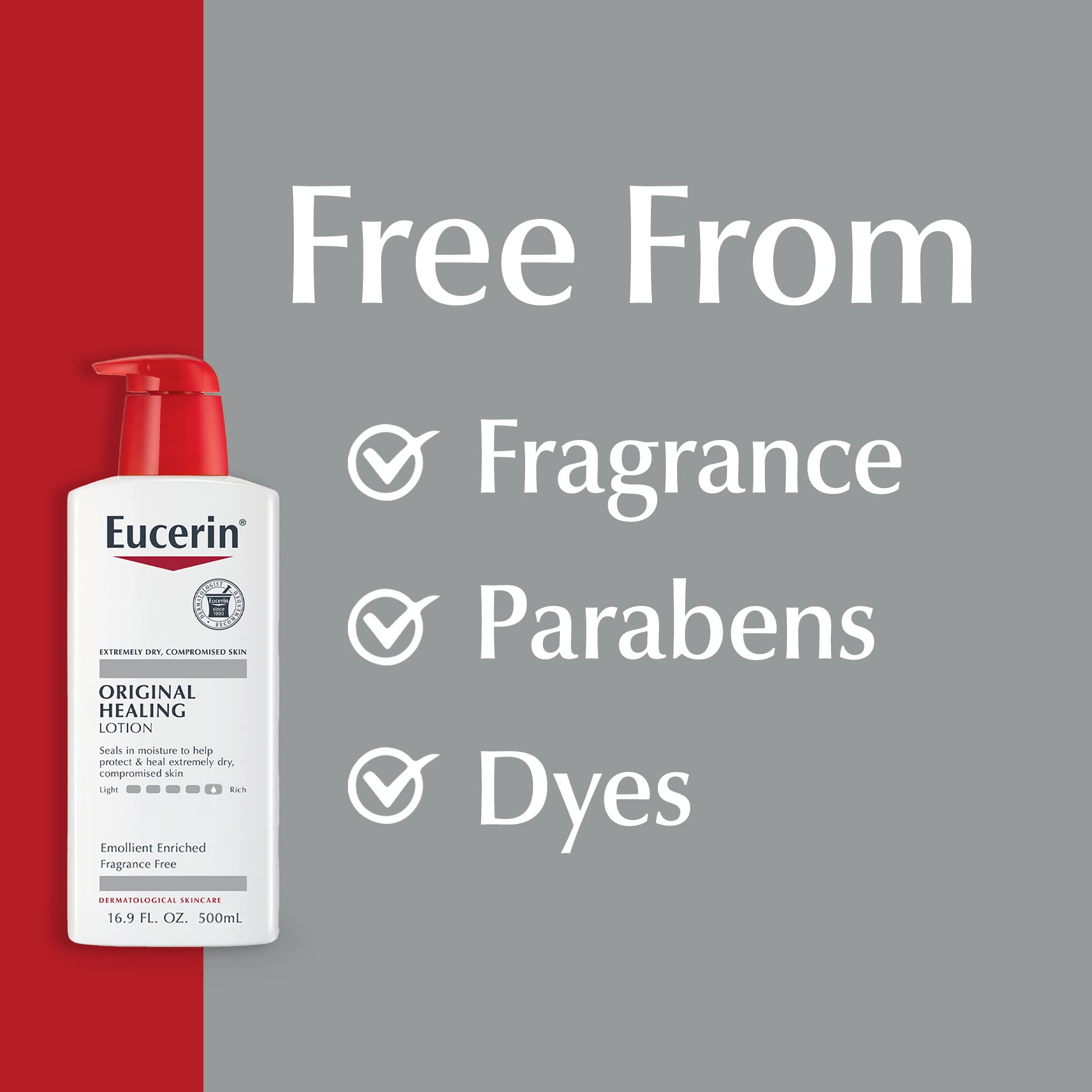 Dispenser práctico de Eucerin facilita la dosificación