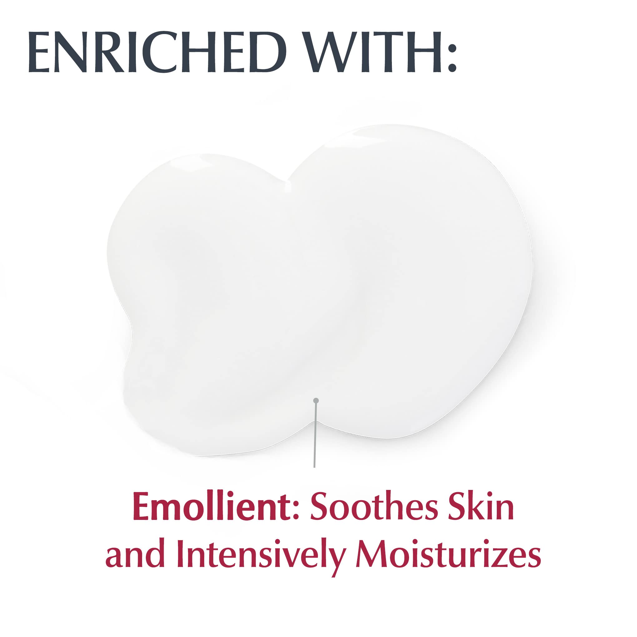 Fórmula suave de Eucerin para piel sensible sin fragancia