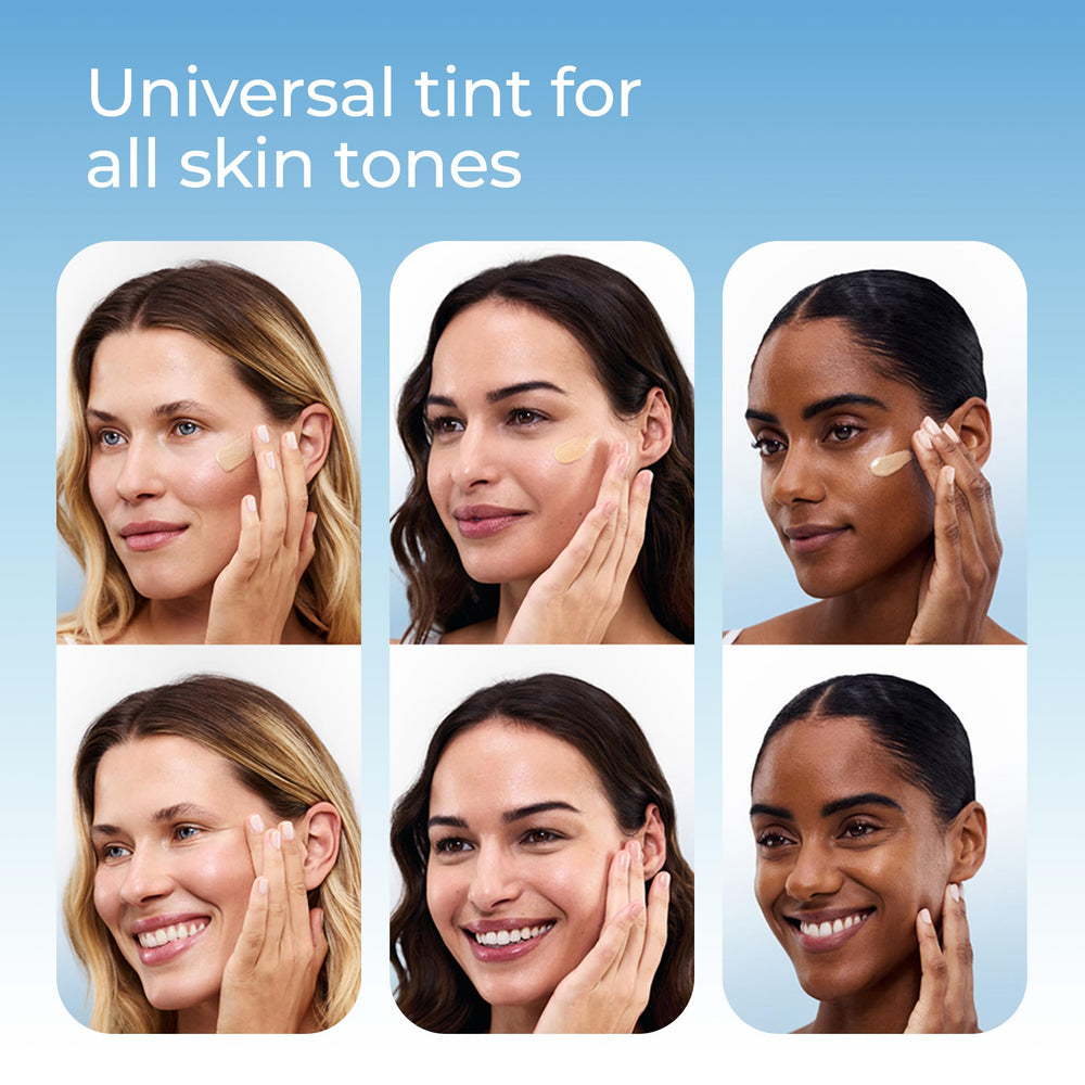 Eucerin aplicación suave bajo maquillaje, ideal para piel sensible