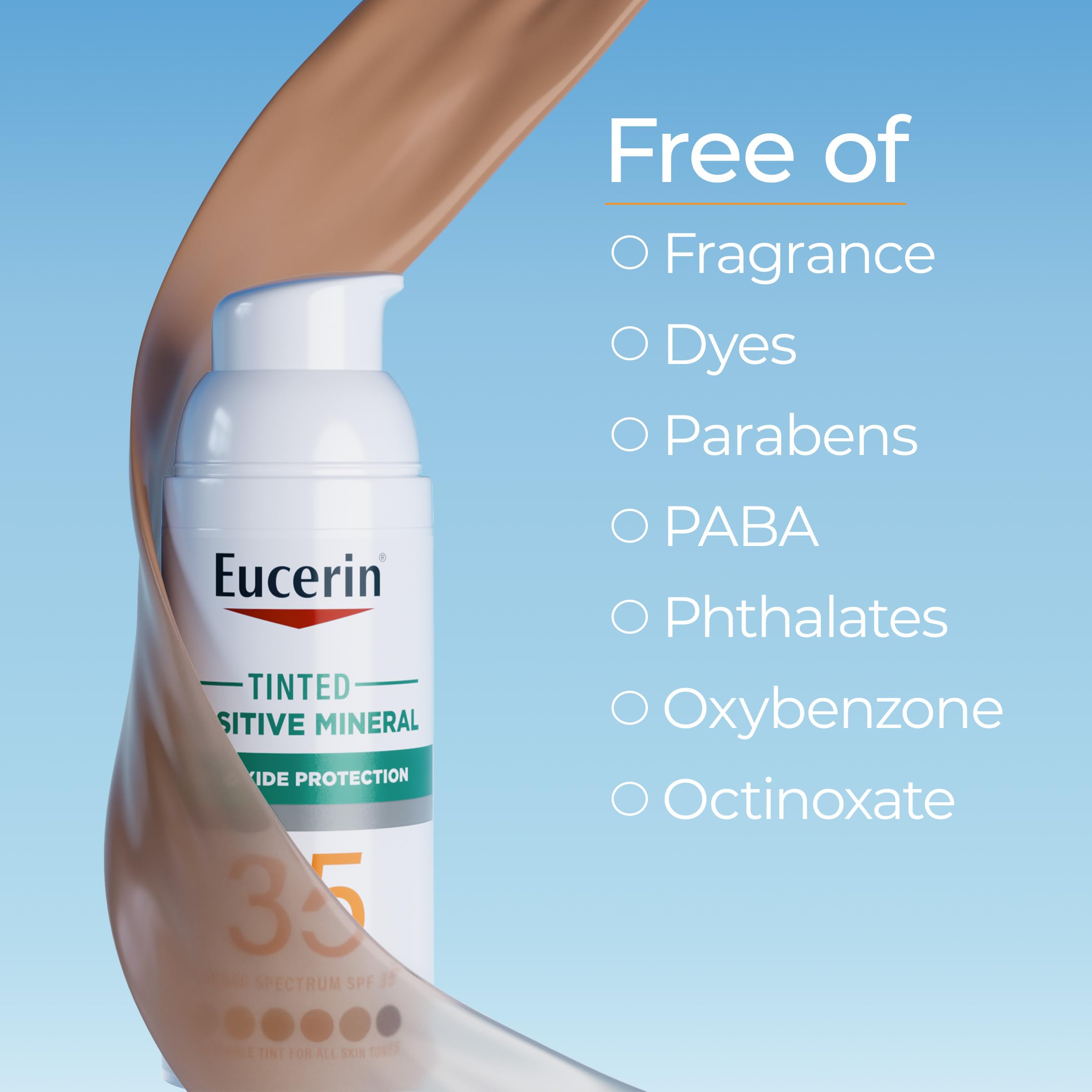 Eucerin tinte que se adapta a todo tono de piel