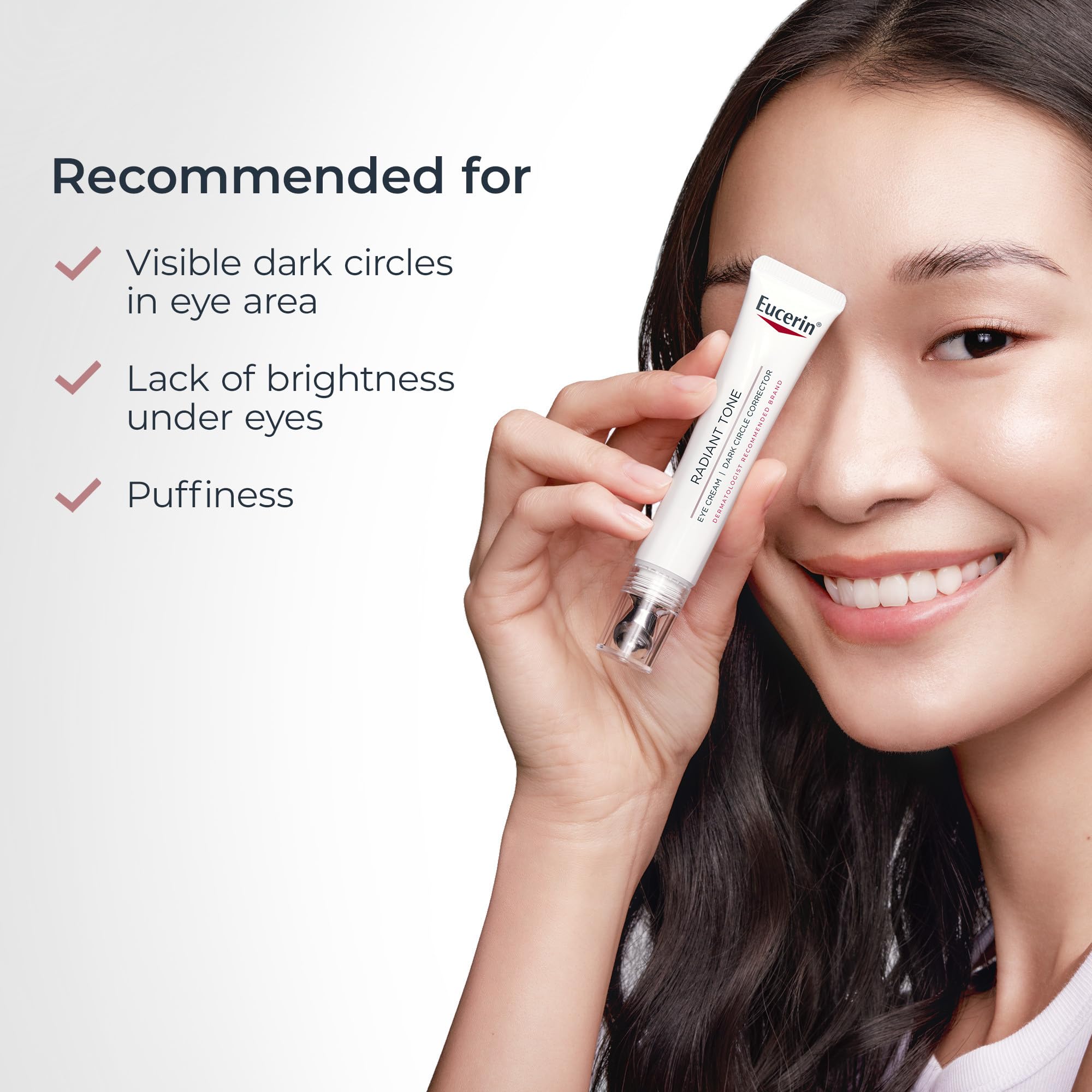Eucerin Radiant Tone Eye Cream suitable for all skin types