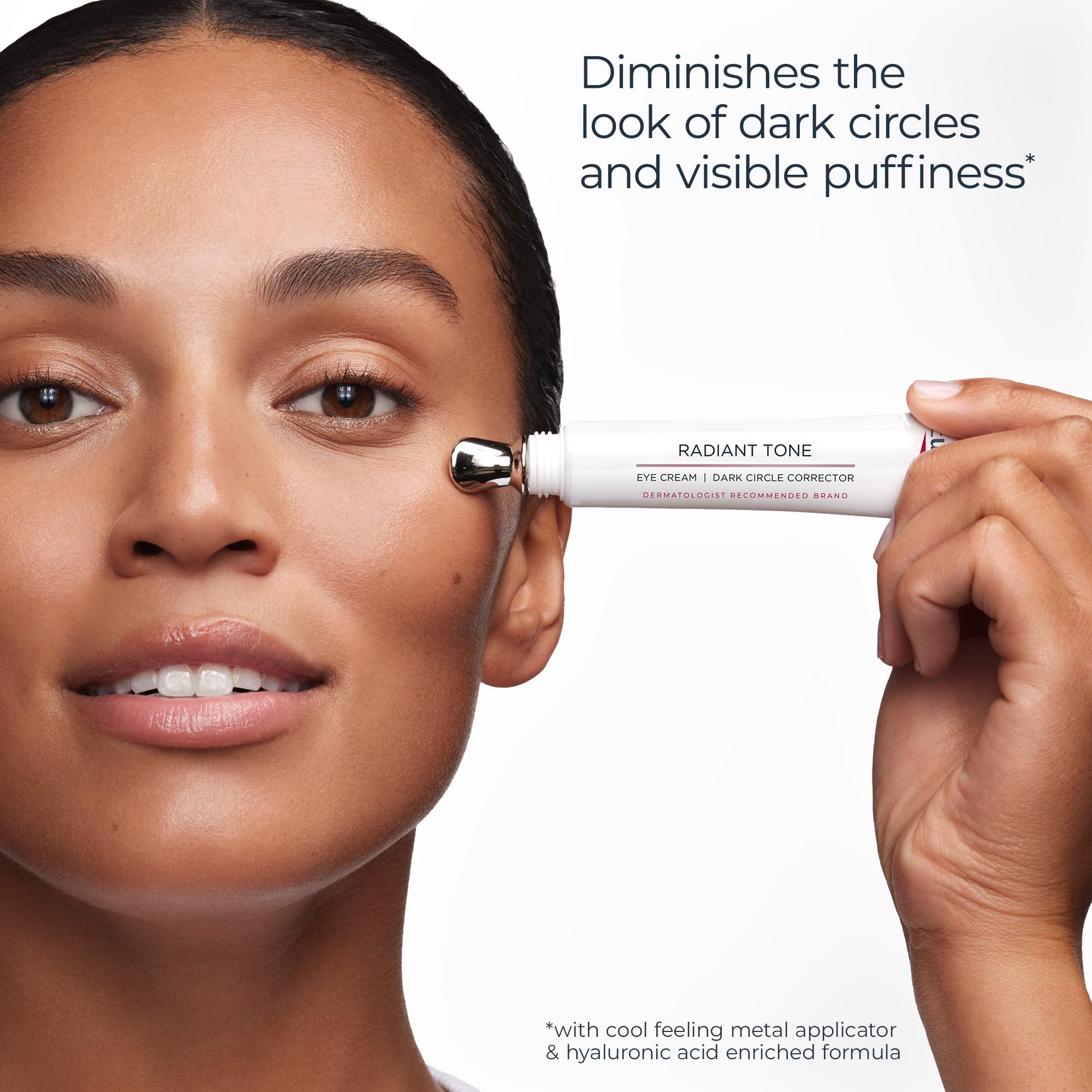 Eucerin Radiant Tone Eye Cream contains Thiamidol for tone correction