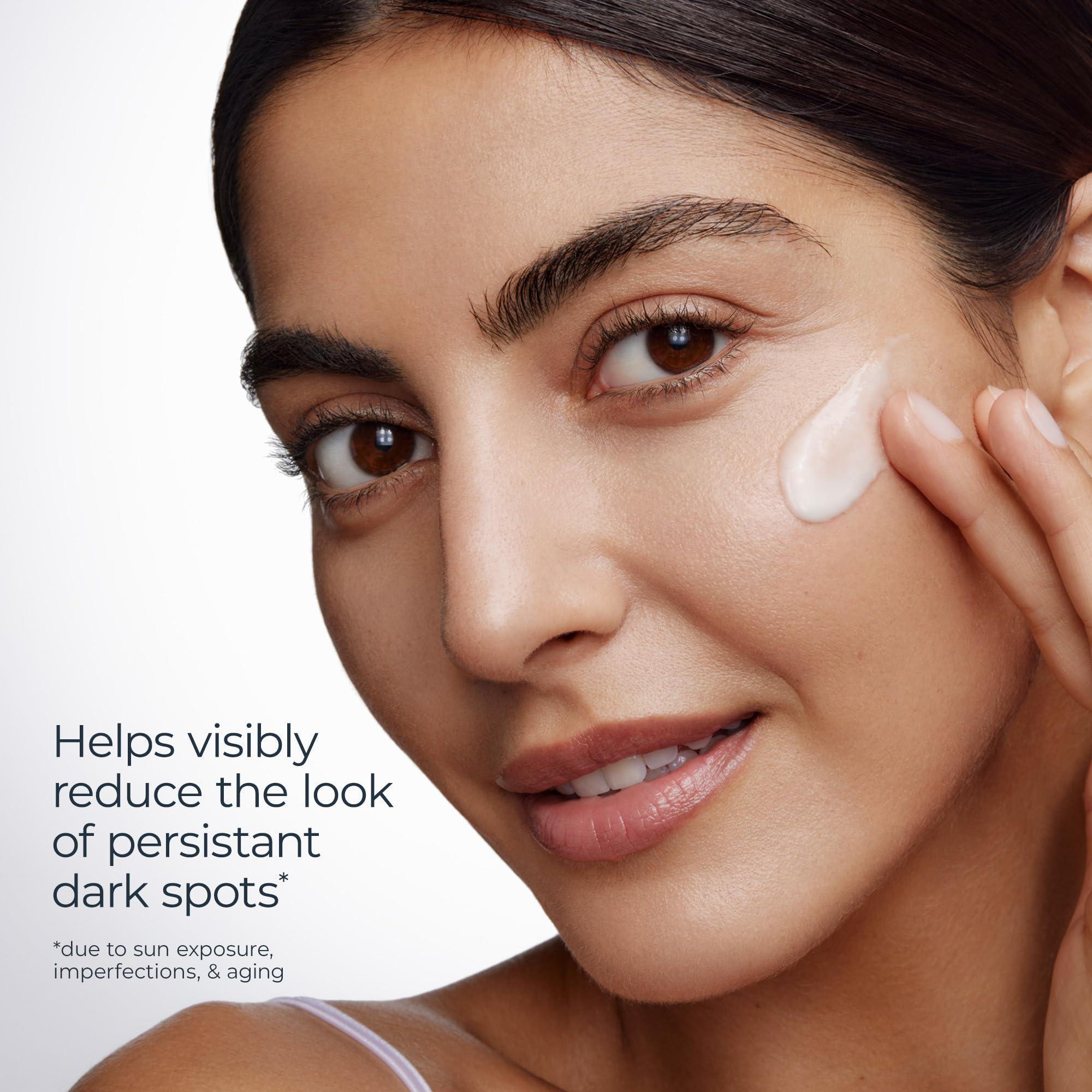 Eucerin Radiant Tone suitable for all skin types.