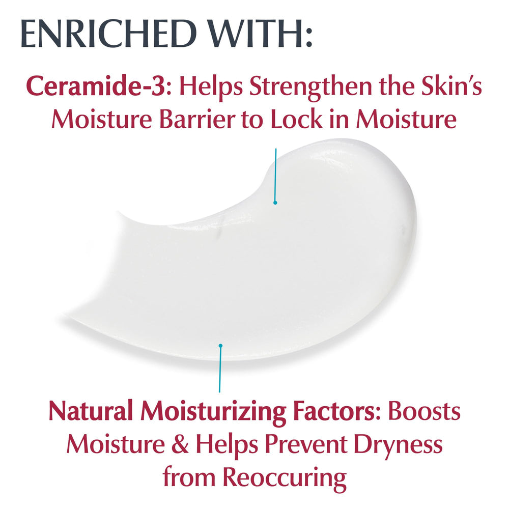 Crema corporal Eucerin con factores hidratantes naturales