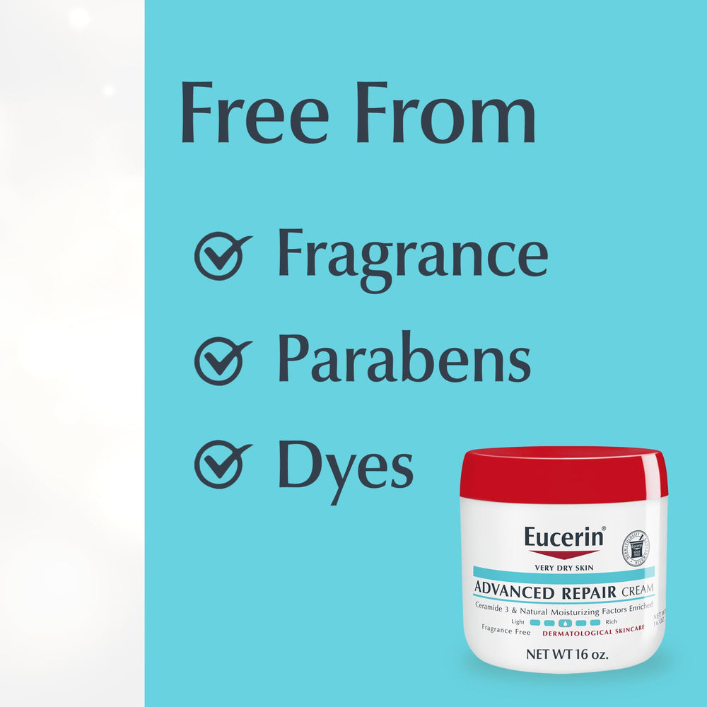 Tarro de 16 onzas de Eucerin Advanced Repair