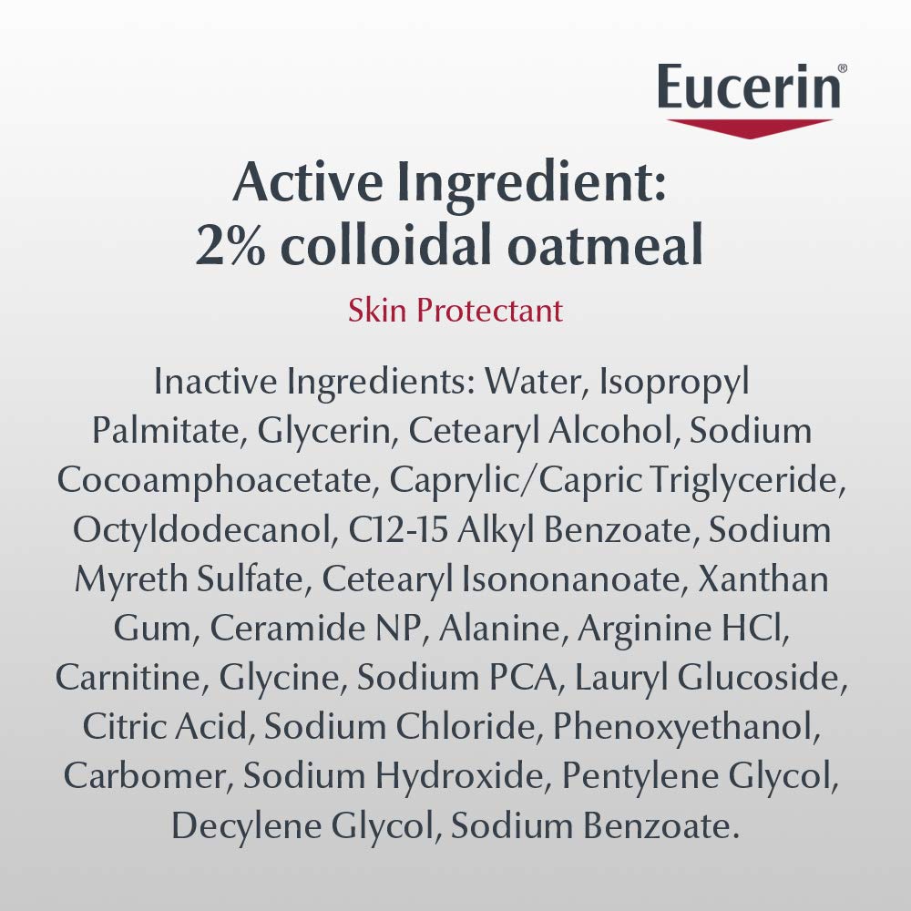 Eucerin-sin-fragancia-dye protege piel sensible al no usar fragancias ni tintes.