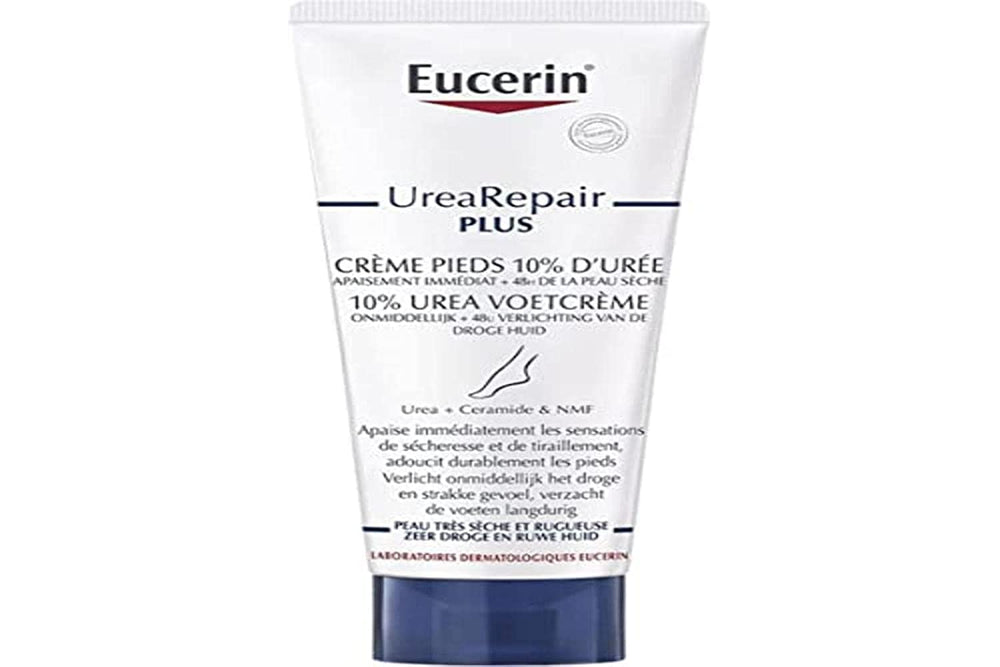 Eucerin UreaRepair Plus crema de pies 10 por ciento urea: hidratación profunda para pies ásperos