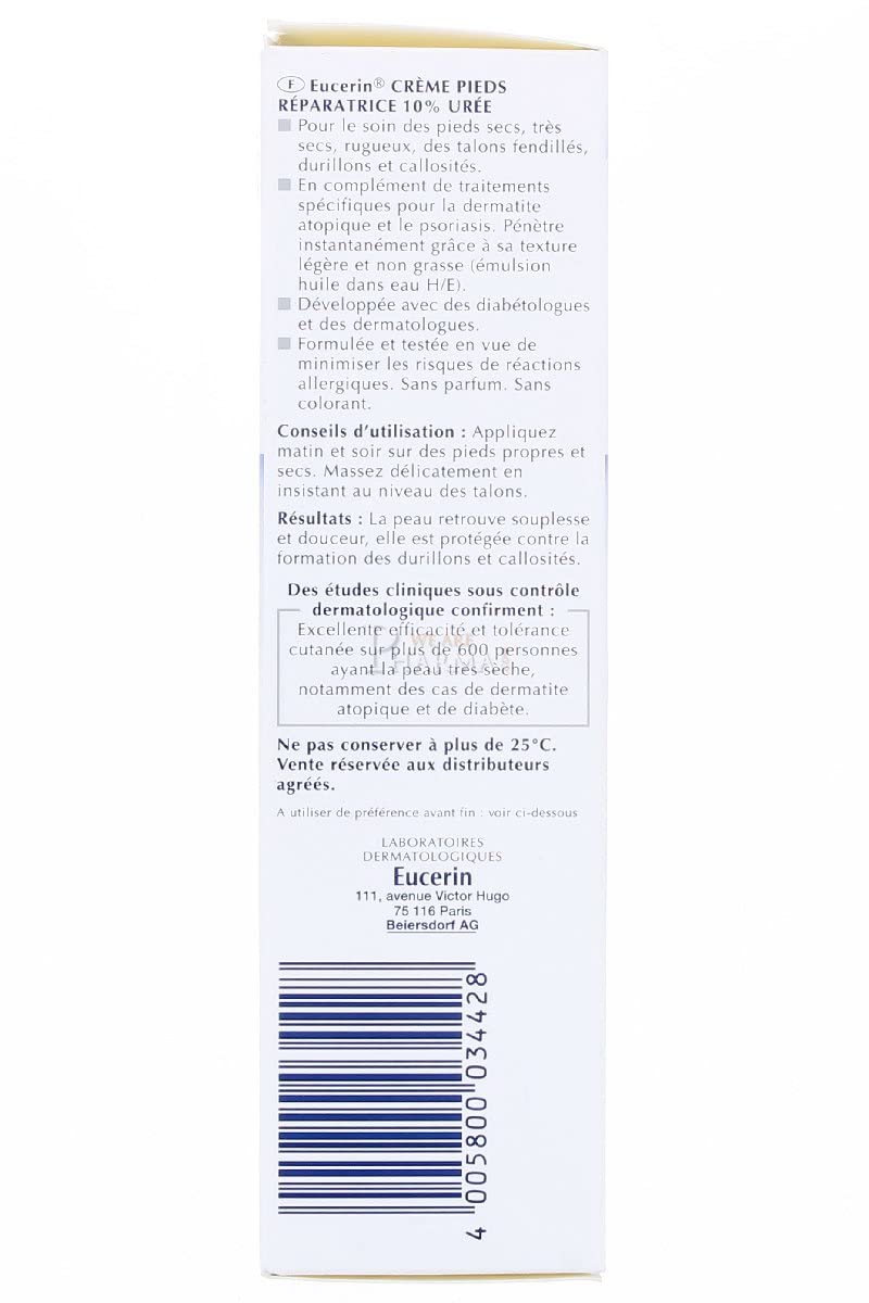 Eucerin UreaRepair Plus textura emulsión agua y aceite: fácil de aplicar
