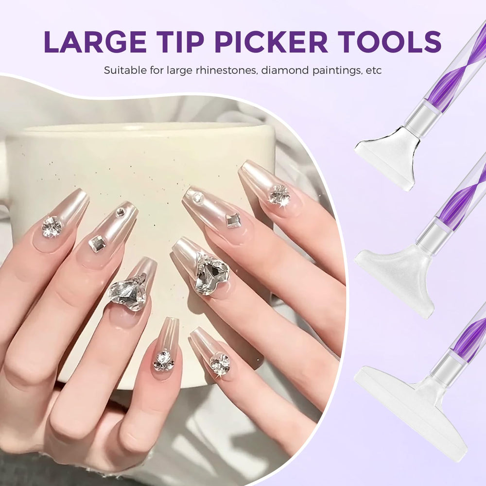 Eudaicful adhesive clay enables precise pickup and reusable placement
