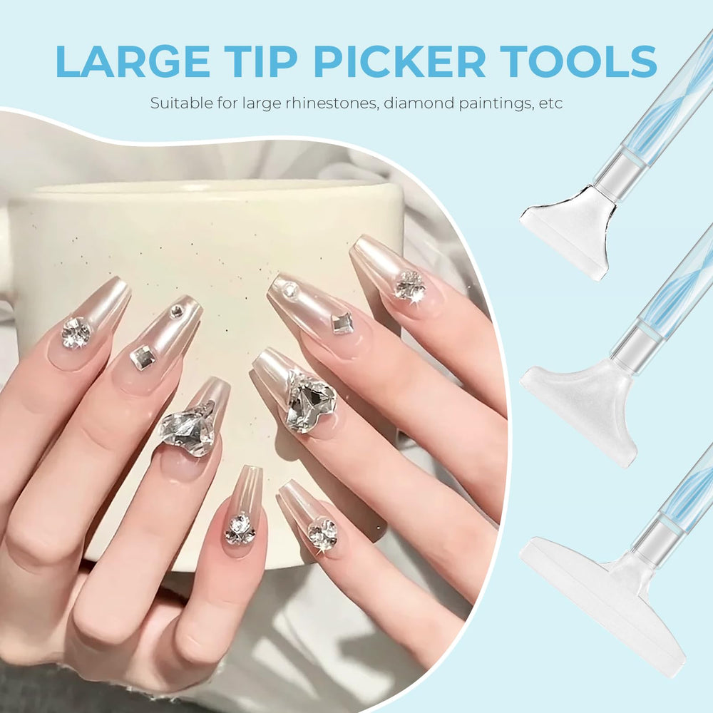 Dual-ended pen design provides a flexible grip for long crafting sessions.
