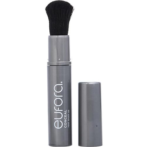 Eufora Conceal Root Touch Up Brown hides gray roots between colorings for a natural look.