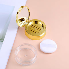 EupHHonycs compact design close-up showing mirror and secure closure
