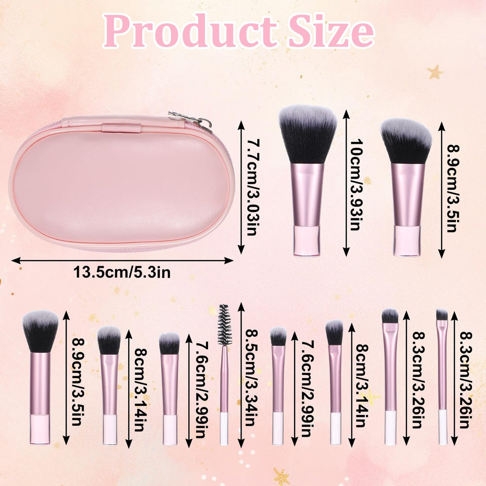 EupHHonycs ergonomic handle mini brushes for precise application.