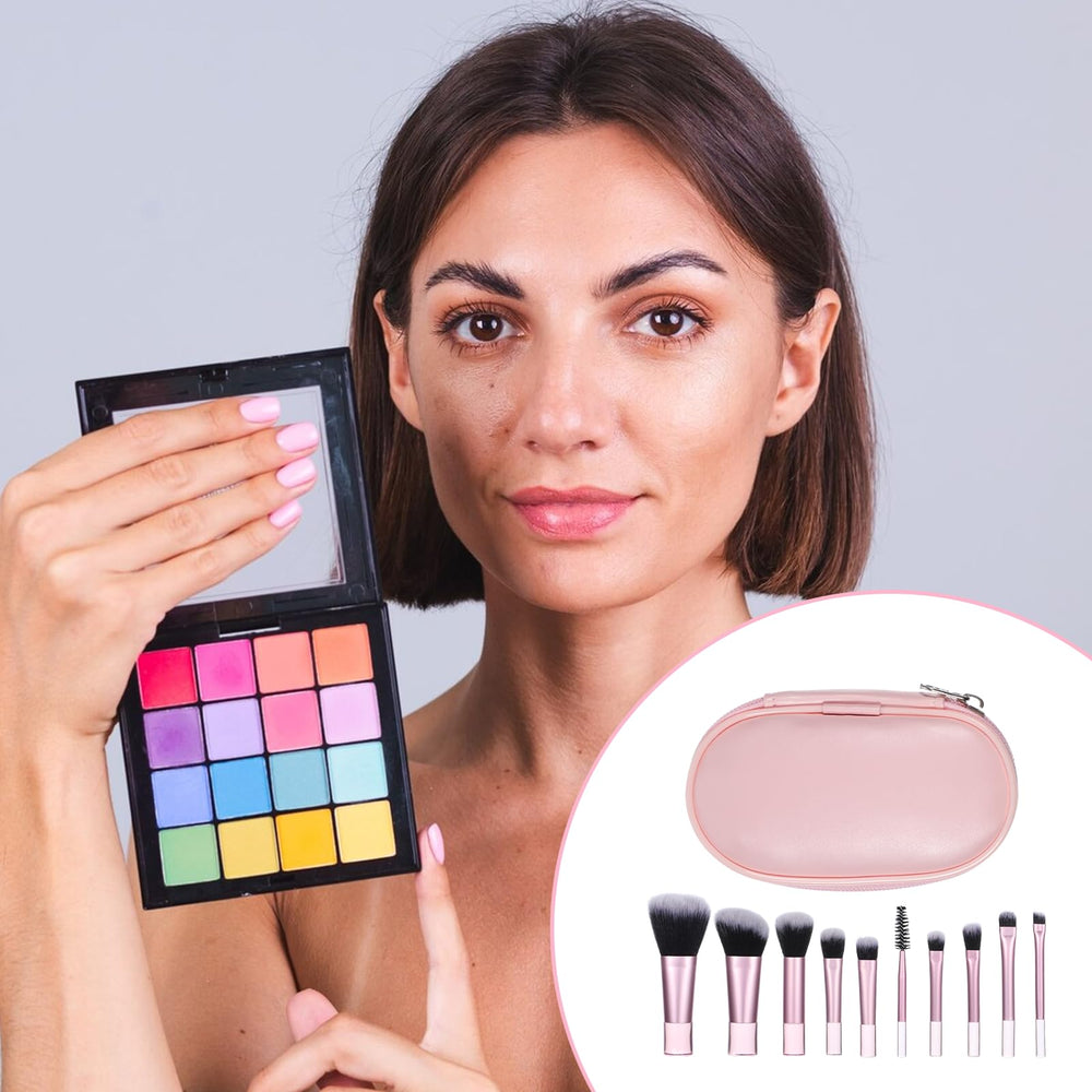 EupHHonycs mini foundation brush for even coverage on the go.