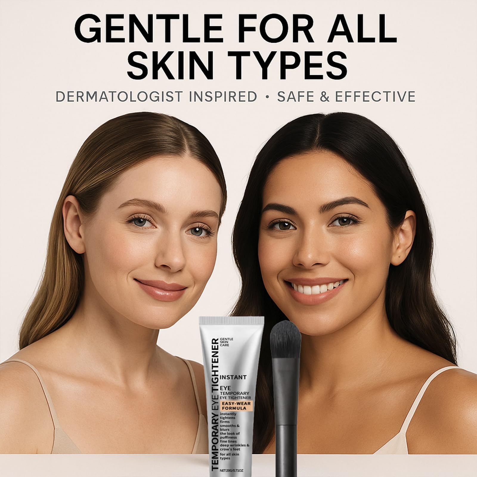 Presentación dúo de crema para ojos de Euralissea Perfección para uso diario.