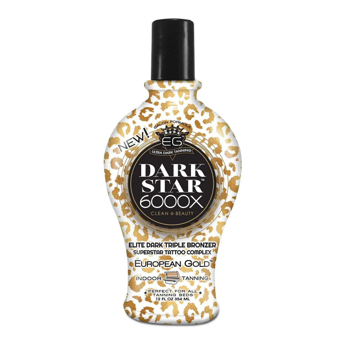 European Gold Dark Star 6000X: aplicación en bote para bronceado profundo y suave