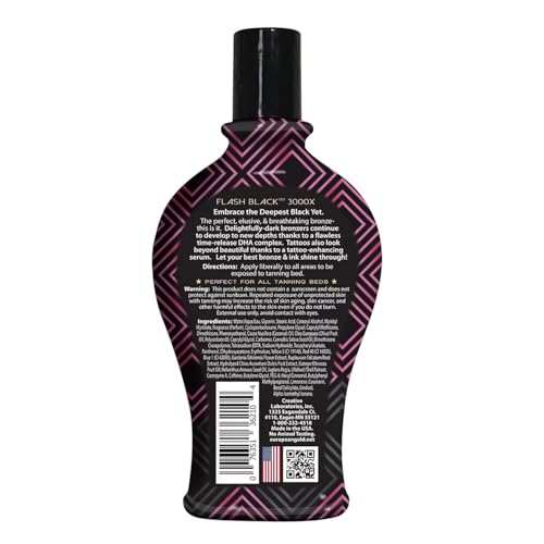 European Gold Flash Black 3000X: bronceado progresivo para color intenso